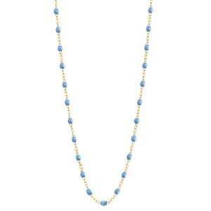NWOT Gigi Clozeau Classic Gigi Sky necklace, yellow gold, 16.5"